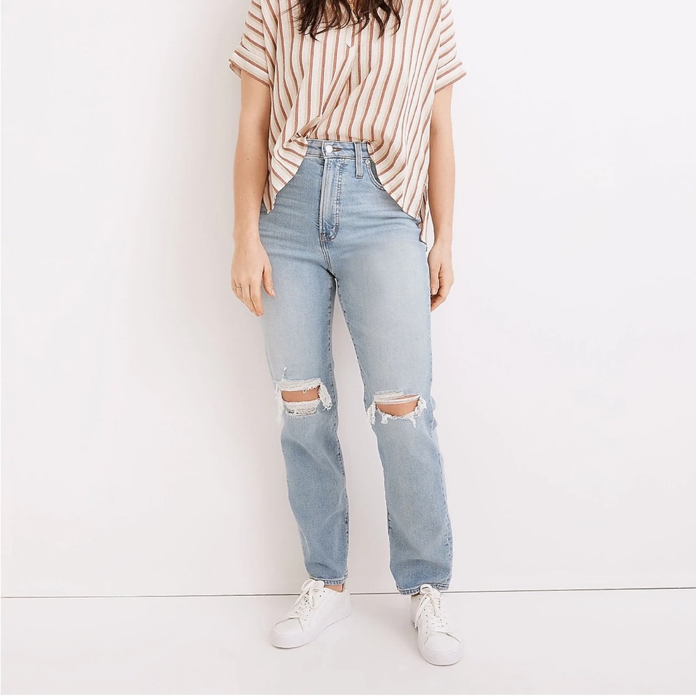 NWT Madewell The Perfect Vintage Straight Jeans